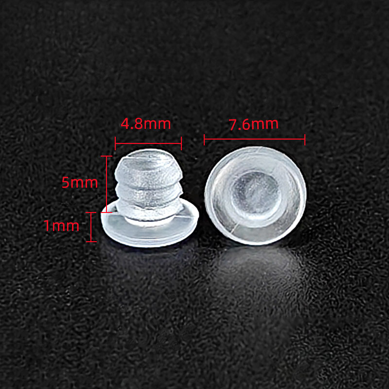 1-500pc 5mm-12mm Snap-On Mini Hole Plug PVC Plastic Non-slip Blanking Seals Bung