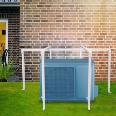 AC Security Cage Adjustable Air Conditioner Cage Air Conditioner Cage White SALE