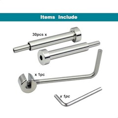 Marine Grade Cable Railing Kit 1/8in 30 Turnbuckles