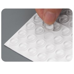 Clear Silicone Feet Pads Anti-Slip Collision Self-Adhesive Sticky Pad 9 ~ 75 pcs