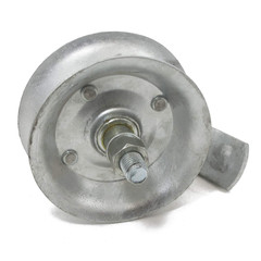5 Steel Pipe Track Roller Safety Galvanized For 1 5/8 O.D. Pipe