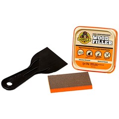 Gorilla HIGH PERFORMANCE WOOD FILLER KIT | NATURAL FINISH | INDOOR / OUTDOOR