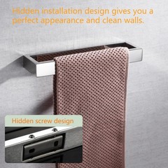 Miyili Sus 304 Stainless Steel Towel Ring Bathroom Hand Towel Holder
