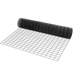 Vevor 36x50ft Galvanized Wire Mesh 2x3in Chicken Fence 16G Vinyl Coated