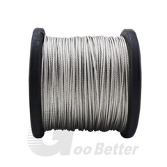 A2 Stainless Steel Wire Rope 7×7 Structural High Toughness Rope 0.3mm – 4mm