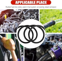 3 8 Inch 10mm ID Fuel Line Hose 10FT Nbr Rubber Push Lock High Pressure 300PSI