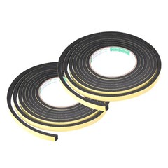 Foam Seal Tape, 10mm Wide 5mm Thick 9.8 Feet Long Adhesive Weather Strip 2pcs