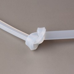 White Silicone Rubber Flat Strip Sealing Gasket Width 4-50mm Thick 1/2/3/4-30mm