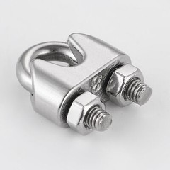 2/3/4/5/6/8/10/12/14/1618/20-32mm Wire Rope Grips Steel Cable Grip Clamp U Bolt