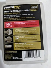 Power Pro, Self-Drilling, Hex Washe Head, 12-24 x 1-In., 60-Ct. Item# 116127