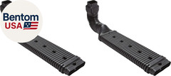 4601 Downspout Extension, Black Pack of 2
