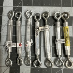 7-pack lot National Hardware 2170BC 1/4″ x7.5″ Zinc Plated Eye & Eye Turnbuckles