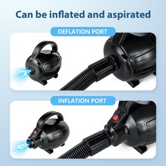 Electric Air Pump for Inflatables-600W-110-120V AC High Power Quick Inflation…