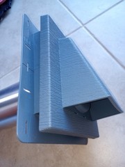 Mid America 4″ Hooded Vent for Fiber Cement Siding M Blue Color 127 00037805127