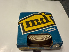 M-D Building Products Self-Stick Wall Base 4″ x 20′ Roll Almond