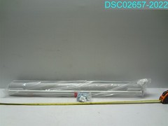 QTY=2: DURHAM SHADES WITH CORD LIGHT GRAY 21319/238962 34″ X 69″