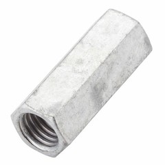 Threaded Rod Coupler, Galvanized, 5/8 In. -11 – N182-718