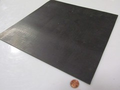 EPDM Rubber Sheet, Black, 3/32″ x 12″ Wide x 12″ Length