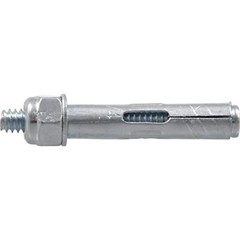 The Hillman Group 370823 Hex Head Sleeve Anchor, 1/4 X 1-3/8-Inch, 50-Pack