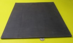 EPDM Rubber Sheet, Black, 1/16″ x 12″ Wide x 12″ Length