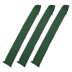 3 Pcs Canvas Fire Sandbag Bags for Flooding Control Rain Barriers Home