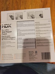 HDX 6 in. x 6 in. Drywall Wall Repair Patch