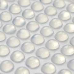 5×1.5mm~19x10mm Rubber Feet Self Adhesive Pads Bumper Stopper Pads Clear/Black