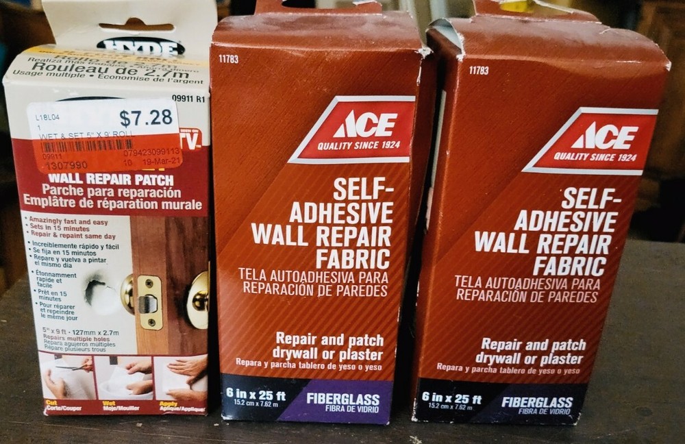 Self Adhesive Fiberglass Wall Repair Fabric – NEW