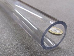 Kmac Polycarbonate Round Clear Tube / Tubing 1.25″ x 1.00″ (1 1/4″ x 1.0″)