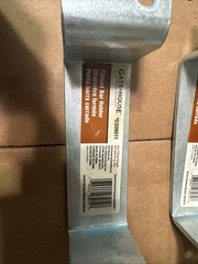 Gatehouse #605545 Hillman Group Closed Bar Holder, Zinc Finish – Lot Of (2)