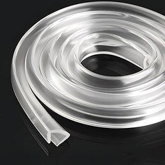 Silicone Rubber U/L Shape Sealing Strip U Channel Edging Trim Slot Width 1~20mm