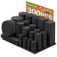 Furniture Pads 300 Pieces Felt Furniture Pads Premium Huge Pack Baipok Self