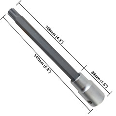 Head Bolt Tool for VW and Audi Vehicles, Polydrive Head Bolt Socket, Fits VW and