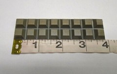 3M SJ5518 Gray Bumper Feet Self-Adhesive .500″ Square Rubber Lot of 16 #5268
