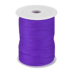 1/8 Inch Polypropylene Rope Braided Ropes, 400ft Nylon Rope Dark Purple