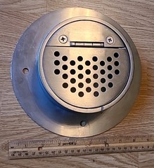 Downspout Cover Roof Drain Hinged Frame 4 Inch Smith 1775-04 Acorn Gutter Nice!