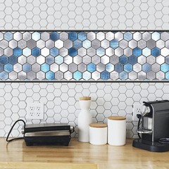 Art3dwallpanels 10 Ft Flexible Peel and Stick Trim Molding for Backsplash Til…