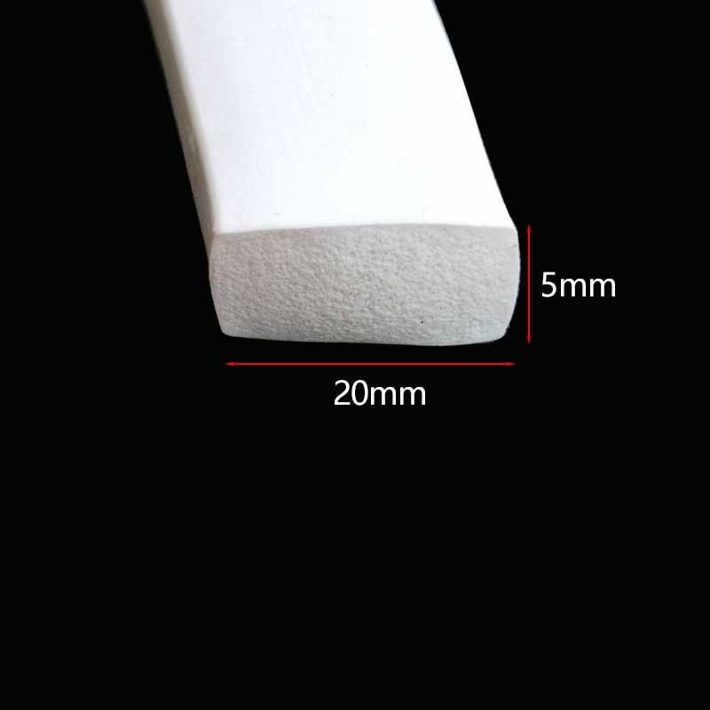 Square Silicone Foam Seals Rubber Sealing Strip Heat-Resistant Bumper Strips