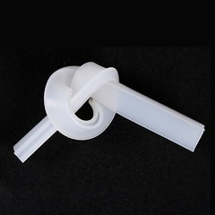 1mm-15mm Silicone Rubber U Channel Edging Trim Seal Square U-Shaped Bumper Slot