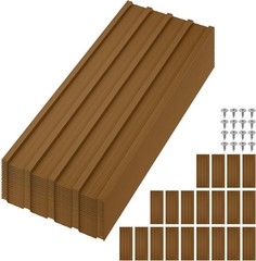 20Pcs Metal Roofing Panels Heavy Duty Carport Panel for Patio 42.52 in x 16.8 in