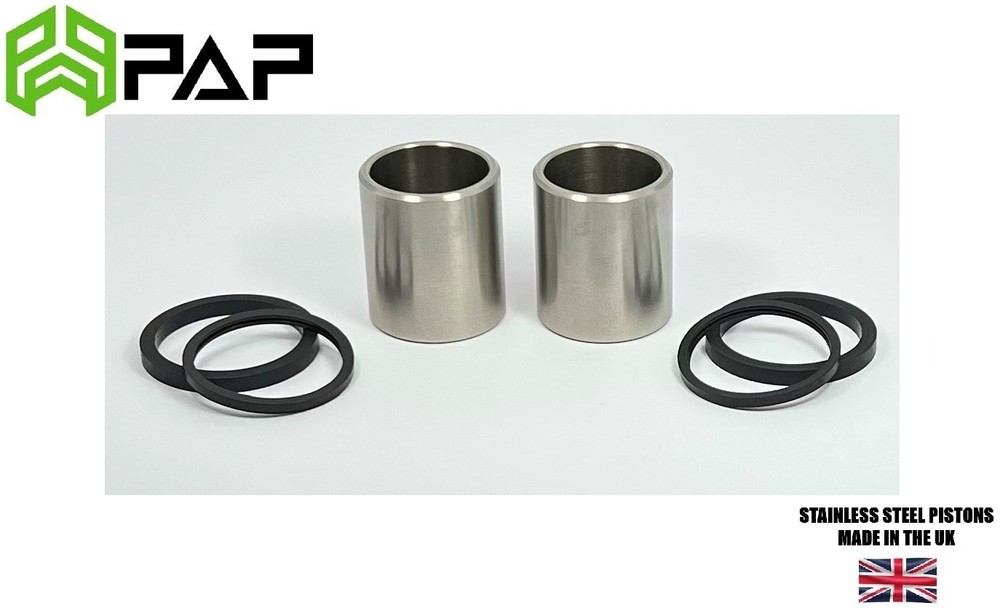 Honda SL230 2 2002 Front Brake Caliper Stainless Piston Gasket Set