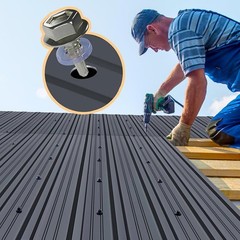 10pk Corrugated Metal Roof Panel Waterproof Grey 42.5×17.7in Easy