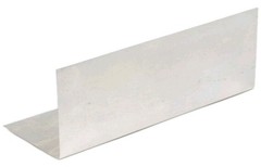 Box of 50 Pre-bent Galvanized Steel 4″x4″x8″ Step Flashing, Unpainted [B3]
