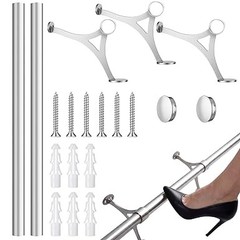 Bar Foot Rail Hardware Zonon 6 ft Stainless Kit