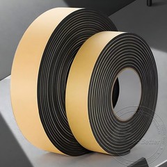 Self Adhesive Backed Foam Sponge Strip Roll Sheet Tape Sticky Seal EVA 1mm-60mm