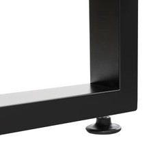 Whuangkaka 36 Inch Metal Bar Table Legs For Desk Dining Table Adjustable Feet