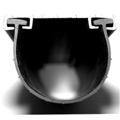 Garage Door Parts Clopay T-end Bottom Rubber Seal – 4 4.5×20 Feet, Black