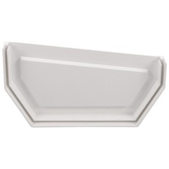 Gutter Downspout End Covers Accessories Attachments Plastic Seal