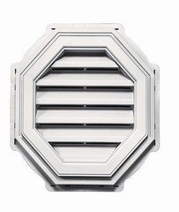 Mid America Octagon Vinyl Gable Vents (In Stock Now) 2 Vent Lot 🔥