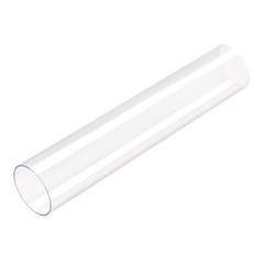 PC Rigid Round Clear Tubing 59mm ID x 63mm OD x 305mm Length Plastic Tube